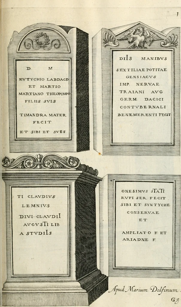 An illustration from I.[-VI.] pars Romanae vrbis topographiae & antiquitatum, quâ succinctê & breviter describuntur omnia quae tam publicê quam privatim videntur anim-adversione digna:, 1597, leaf 504