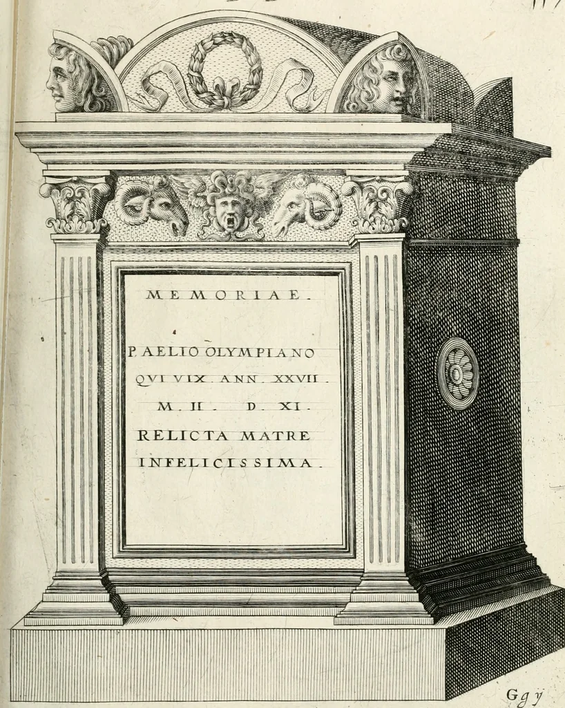 An illustration from I.[-VI.] pars Romanae vrbis topographiae & antiquitatum, quâ succinctê & breviter describuntur omnia quae tam publicê quam privatim videntur anim-adversione digna:, 1597, leaf 506