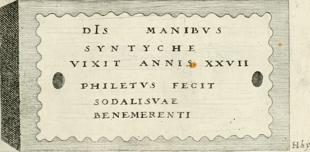 An illustration from I.[-VI.] pars Romanae vrbis topographiae & antiquitatum, quâ succinctê & breviter describuntur omnia quae tam publicê quam privatim videntur anim-adversione digna:, 1597, leaf 514