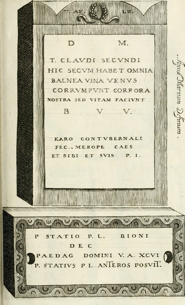 An illustration from I.[-VI.] pars Romanae vrbis topographiae & antiquitatum, quâ succinctê & breviter describuntur omnia quae tam publicê quam privatim videntur anim-adversione digna:, 1597, leaf 520