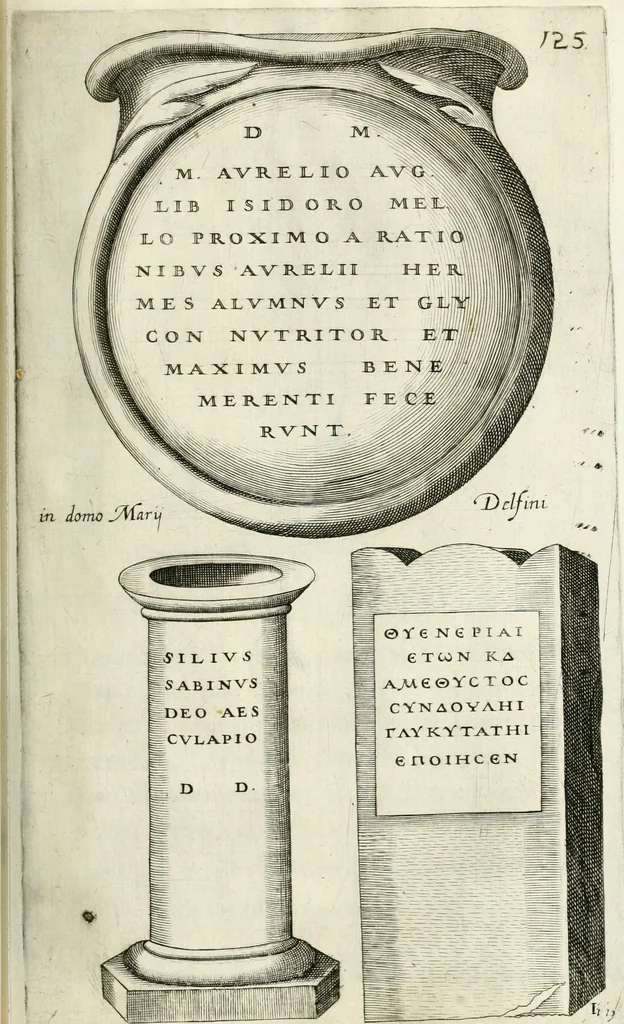An illustration from I.[-VI.] pars Romanae vrbis topographiae & antiquitatum, quâ succinctê & breviter describuntur omnia quae tam publicê quam privatim videntur anim-adversione digna:, 1597, leaf 522