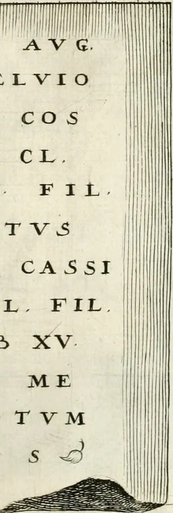 An illustration from I.[-VI.] pars Romanae vrbis topographiae & antiquitatum, quâ succinctê & breviter describuntur omnia quae tam publicê quam privatim videntur anim-adversione digna:, 1597, leaf 528