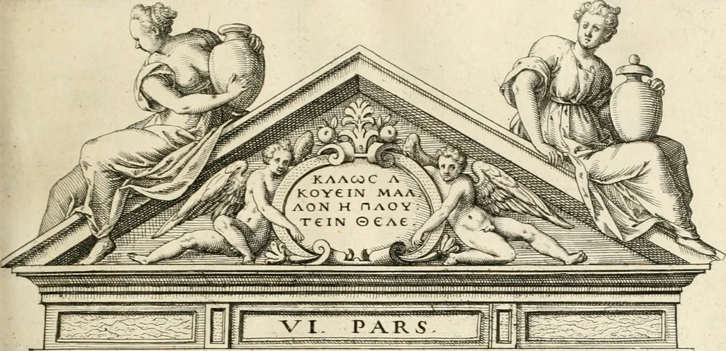 An illustration from I.[-VI.] pars Romanae vrbis topographiae & antiquitatum, quâ succinctê & breviter describuntur omnia quae tam publicê quam privatim videntur anim-adversione digna:, 1597, leaf 532