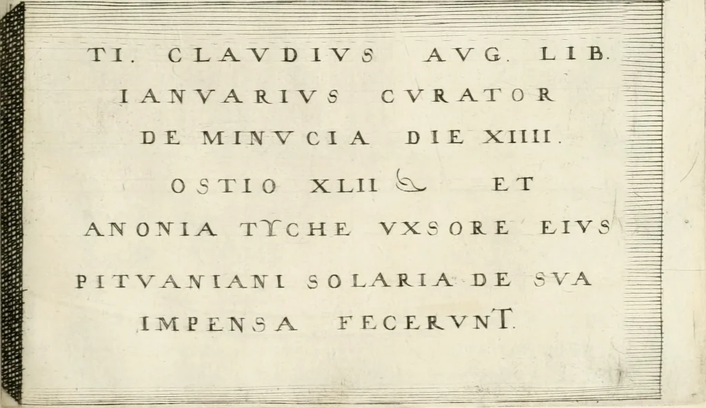 An illustration from I.[-VI.] pars Romanae vrbis topographiae & antiquitatum, quâ succinctê & breviter describuntur omnia quae tam publicê quam privatim videntur anim-adversione digna:, 1597, leaf 588