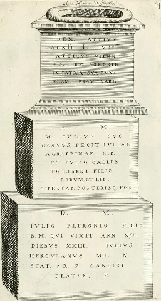An illustration from I.[-VI.] pars Romanae vrbis topographiae & antiquitatum, quâ succinctê & breviter describuntur omnia quae tam publicê quam privatim videntur anim-adversione digna:, 1597, leaf 594