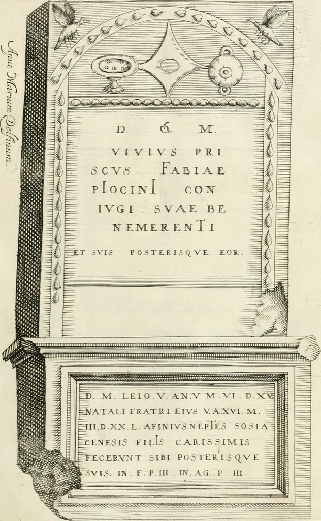 An illustration from I.[-VI.] pars Romanae vrbis topographiae & antiquitatum, quâ succinctê & breviter describuntur omnia quae tam publicê quam privatim videntur anim-adversione digna:, 1597, leaf 604