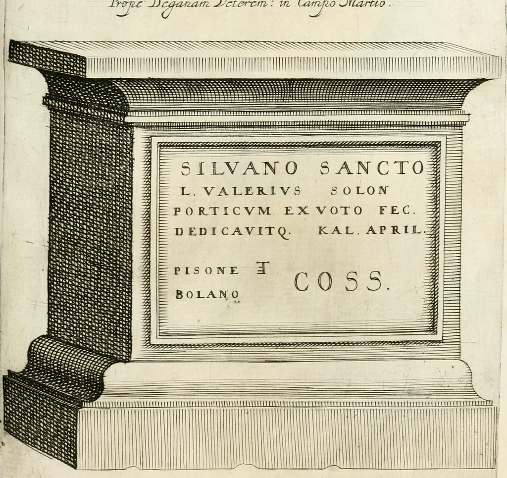 An illustration from I.[-VI.] pars Romanae vrbis topographiae & antiquitatum, quâ succinctê & breviter describuntur omnia quae tam publicê quam privatim videntur anim-adversione digna:, 1597, leaf 622