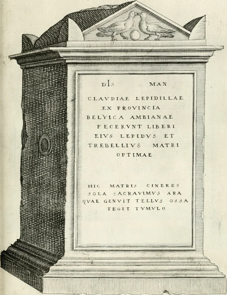 An illustration from I.[-VI.] pars Romanae vrbis topographiae & antiquitatum, quâ succinctê & breviter describuntur omnia quae tam publicê quam privatim videntur anim-adversione digna:, 1597, leaf 690