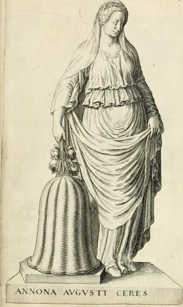 An illustration from I.[-VI.] pars Romanae vrbis topographiae & antiquitatum, quâ succinctê & breviter describuntur omnia quae tam publicê quam privatim videntur anim-adversione digna:, 1597, leaf 706