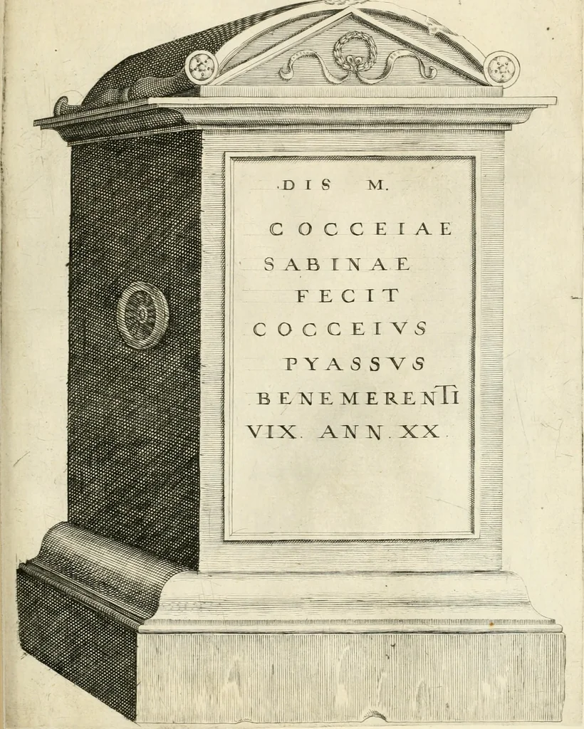 An illustration from I.[-VI.] pars Romanae vrbis topographiae & antiquitatum, quâ succinctê & breviter describuntur omnia quae tam publicê quam privatim videntur anim-adversione digna:, 1597, leaf 738