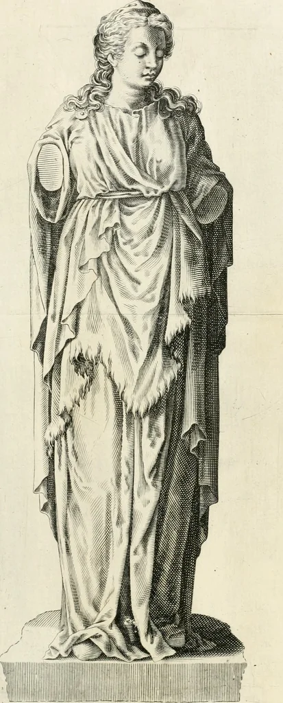 An illustration from I.[-VI.] pars Romanae vrbis topographiae & antiquitatum, quâ succinctê & breviter describuntur omnia quae tam publicê quam privatim videntur anim-adversione digna:, 1597, leaf 76