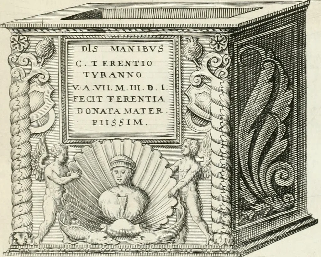 An illustration from I.[-VI.] pars Romanae vrbis topographiae & antiquitatum, quâ succinctê & breviter describuntur omnia quae tam publicê quam privatim videntur anim-adversione digna:, 1597, leaf 762