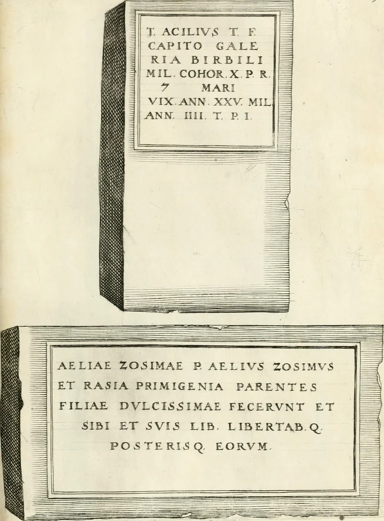 An illustration from I.[-VI.] pars Romanae vrbis topographiae & antiquitatum, quâ succinctê & breviter describuntur omnia quae tam publicê quam privatim videntur anim-adversione digna:, 1597, leaf 770