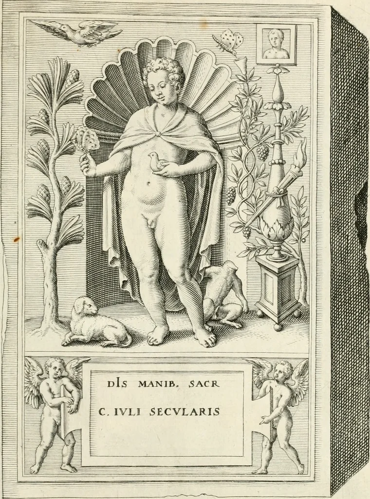 An illustration from I.[-VI.] pars Romanae vrbis topographiae & antiquitatum, quâ succinctê & breviter describuntur omnia quae tam publicê quam privatim videntur anim-adversione digna:, 1597, leaf 796