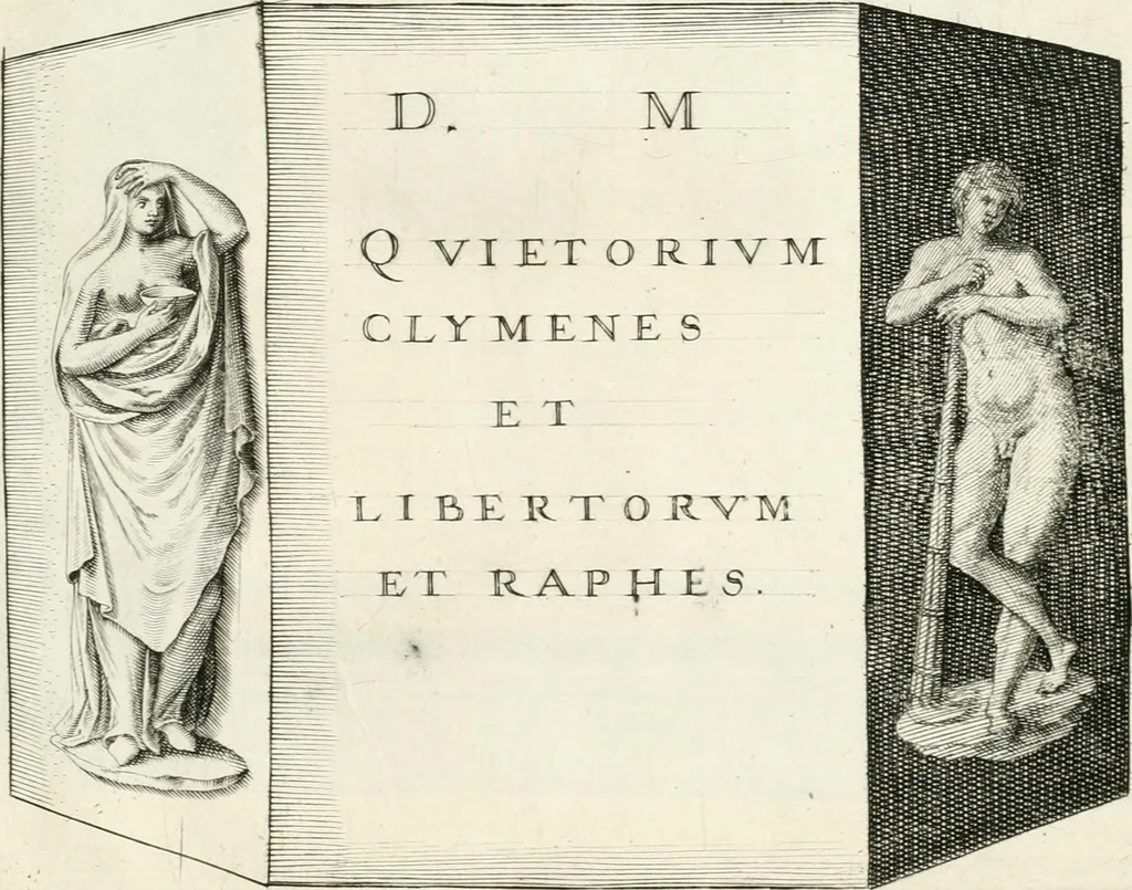 An illustration from I.[-VI.] pars Romanae vrbis topographiae & antiquitatum, quâ succinctê & breviter describuntur omnia quae tam publicê quam privatim videntur anim-adversione digna:, 1597, leaf 824