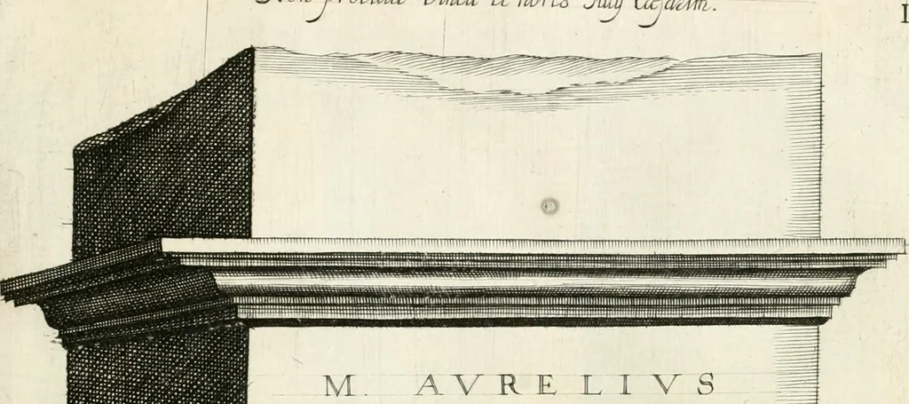 An illustration from I.[-VI.] pars Romanae vrbis topographiae & antiquitatum, quâ succinctê & breviter describuntur omnia quae tam publicê quam privatim videntur anim-adversione digna:, 1597, leaf 826