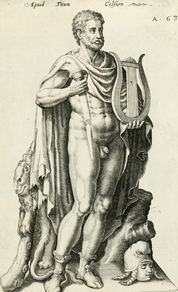 An illustration from I.[-VI.] pars Romanae vrbis topographiae & antiquitatum, quâ succinctê & breviter describuntur omnia quae tam publicê quam privatim videntur anim-adversione digna:, 1597, leaf 84