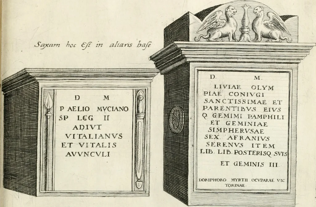 An illustration from I.[-VI.] pars Romanae vrbis topographiae & antiquitatum, quâ succinctê & breviter describuntur omnia quae tam publicê quam privatim videntur anim-adversione digna:, 1597, leaf 848