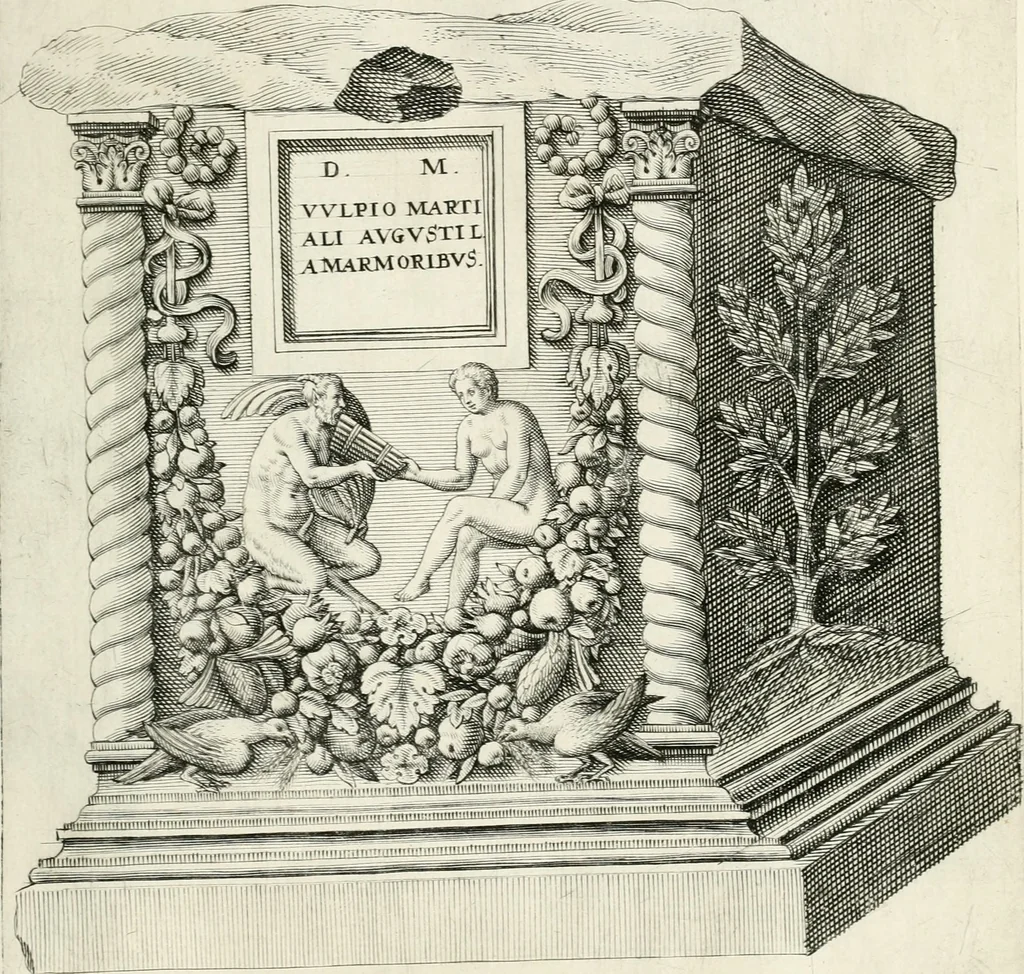 An illustration from I.[-VI.] pars Romanae vrbis topographiae & antiquitatum, quâ succinctê & breviter describuntur omnia quae tam publicê quam privatim videntur anim-adversione digna:, 1597, leaf 850
