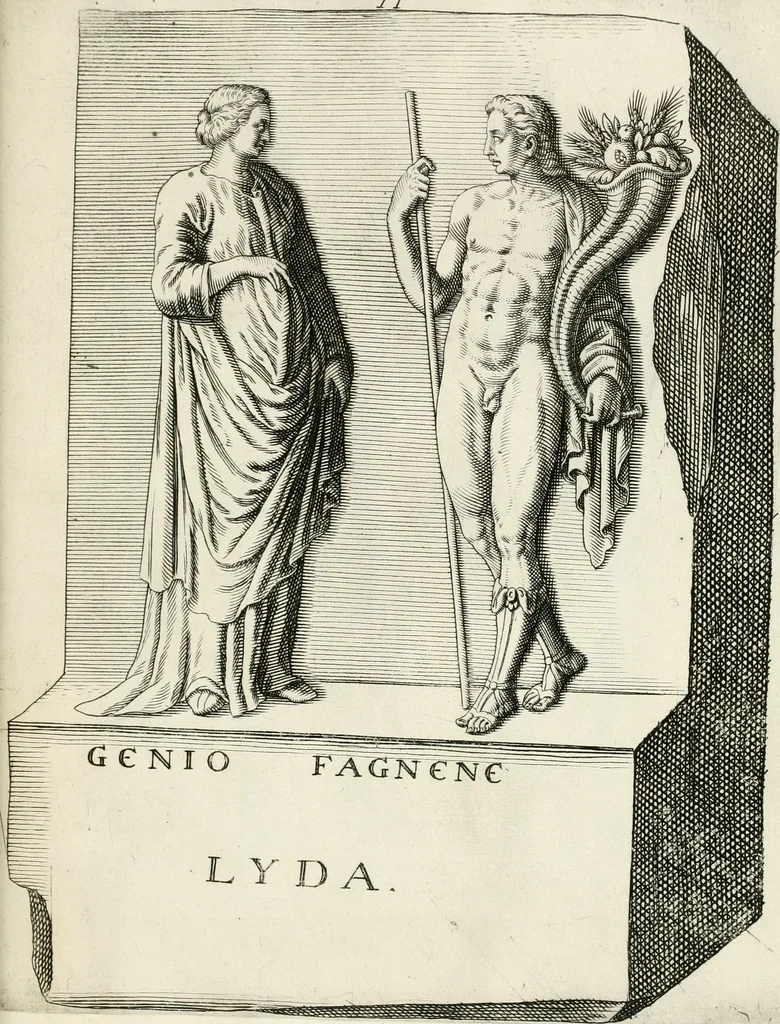 An illustration from I.[-VI.] pars Romanae vrbis topographiae & antiquitatum, quâ succinctê & breviter describuntur omnia quae tam publicê quam privatim videntur anim-adversione digna:, 1597, leaf 856