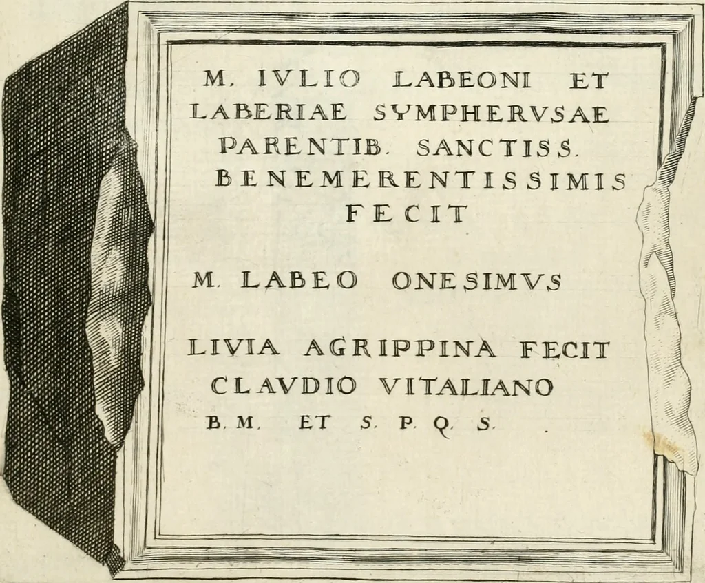 An illustration from I.[-VI.] pars Romanae vrbis topographiae & antiquitatum, quâ succinctê & breviter describuntur omnia quae tam publicê quam privatim videntur anim-adversione digna:, 1597, leaf 874