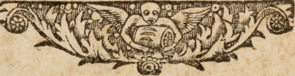 An illustration from Ivliani Avrelii Havrechi, Lessigniensis, v. cl., De cognominibus deorum gentilium libri tres, varijs locis recogniti, & tertia ferè parte aucti ... Accessit rerum ac veborum index luculentissimus, 1569, leaf 346