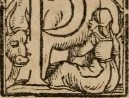 An illustration from Ivliani Avrelii Havrechi, Lessigniensis, v. cl., De cognominibus deorum gentilium libri tres, varijs locis recogniti, & tertia ferè parte aucti ... Accessit rerum ac veborum index luculentissimus, 1569, leaf 41