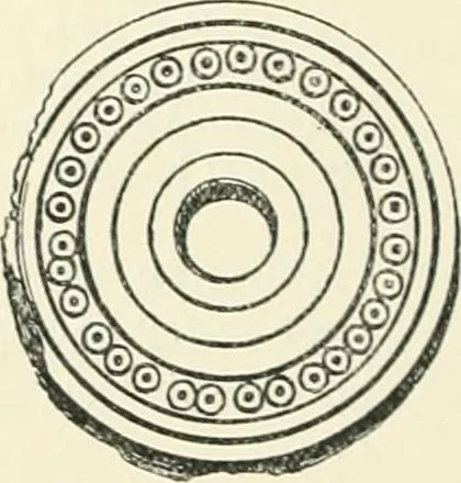 An illustration from Catalogue of the ivory carvings of the Christian era with examples of Mohammedan art and carvings in bone in the Department of British and Mediaeval Antiquities and Ethnography of the British Museum, 1909, leaf 139