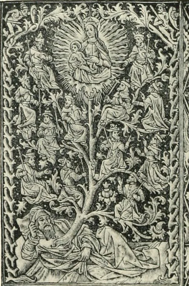 An illustration from Catalogue of the ivory carvings of the Christian era with examples of Mohammedan art and carvings in bone in the Department of British and Mediaeval Antiquities and Ethnography of the British Museum, 1909, leaf 169