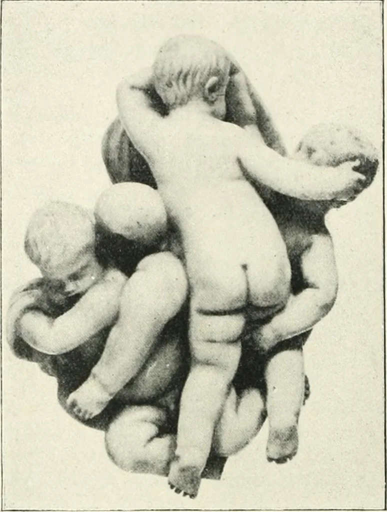 An illustration from Catalogue of the ivory carvings of the Christian era with examples of Mohammedan art and carvings in bone in the Department of British and Mediaeval Antiquities and Ethnography of the British Museum, 1909, leaf 211