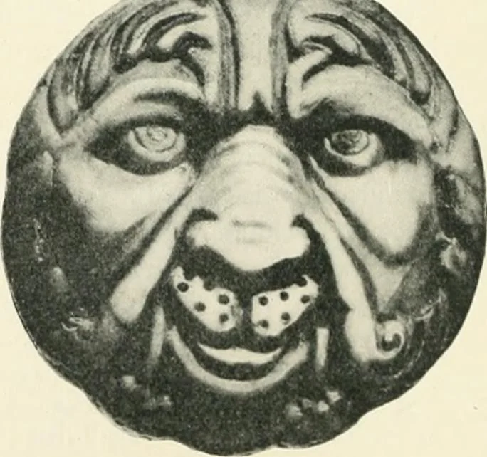An illustration from Catalogue of the ivory carvings of the Christian era with examples of Mohammedan art and carvings in bone in the Department of British and Mediaeval Antiquities and Ethnography of the British Museum, 1909, leaf 219