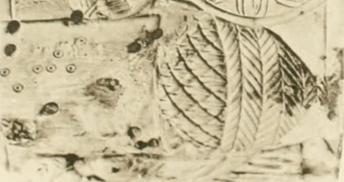 An illustration from Catalogue of the ivory carvings of the Christian era with examples of Mohammedan art and carvings in bone in the Department of British and Mediaeval Antiquities and Ethnography of the British Museum, 1909, leaf 262