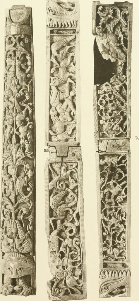 An illustration from Catalogue of the ivory carvings of the Christian era with examples of Mohammedan art and carvings in bone in the Department of British and Mediaeval Antiquities and Ethnography of the British Museum, 1909, leaf 288