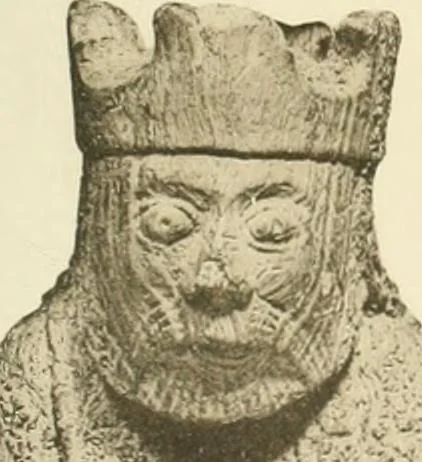 An illustration from Catalogue of the ivory carvings of the Christian era with examples of Mohammedan art and carvings in bone in the Department of British and Mediaeval Antiquities and Ethnography of the British Museum, 1909, leaf 324