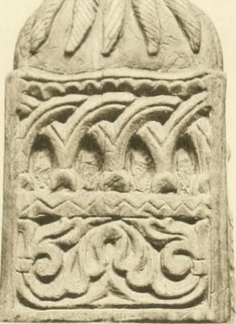 An illustration from Catalogue of the ivory carvings of the Christian era with examples of Mohammedan art and carvings in bone in the Department of British and Mediaeval Antiquities and Ethnography of the British Museum, 1909, leaf 326