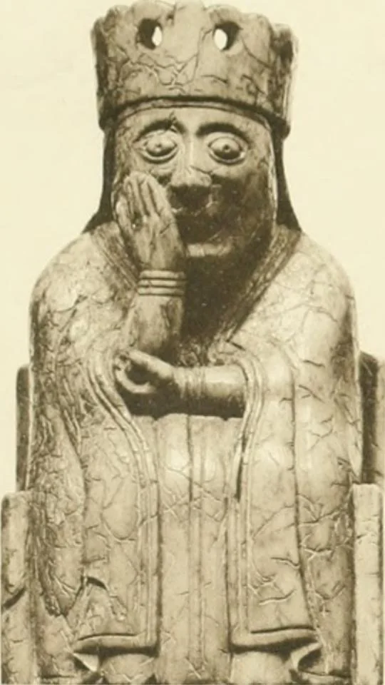 An illustration from Catalogue of the ivory carvings of the Christian era with examples of Mohammedan art and carvings in bone in the Department of British and Mediaeval Antiquities and Ethnography of the British Museum, 1909, leaf 328