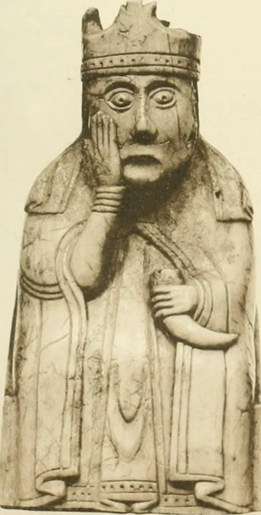 An illustration from Catalogue of the ivory carvings of the Christian era with examples of Mohammedan art and carvings in bone in the Department of British and Mediaeval Antiquities and Ethnography of the British Museum, 1909, leaf 328