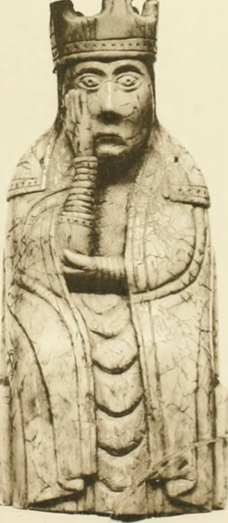 An illustration from Catalogue of the ivory carvings of the Christian era with examples of Mohammedan art and carvings in bone in the Department of British and Mediaeval Antiquities and Ethnography of the British Museum, 1909, leaf 328