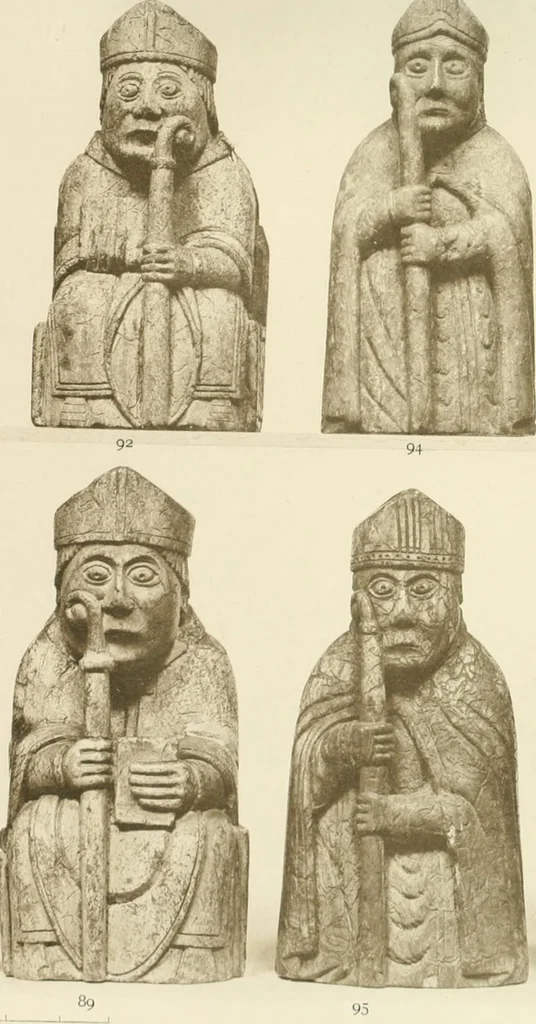 An illustration from Catalogue of the ivory carvings of the Christian era with examples of Mohammedan art and carvings in bone in the Department of British and Mediaeval Antiquities and Ethnography of the British Museum, 1909, leaf 332