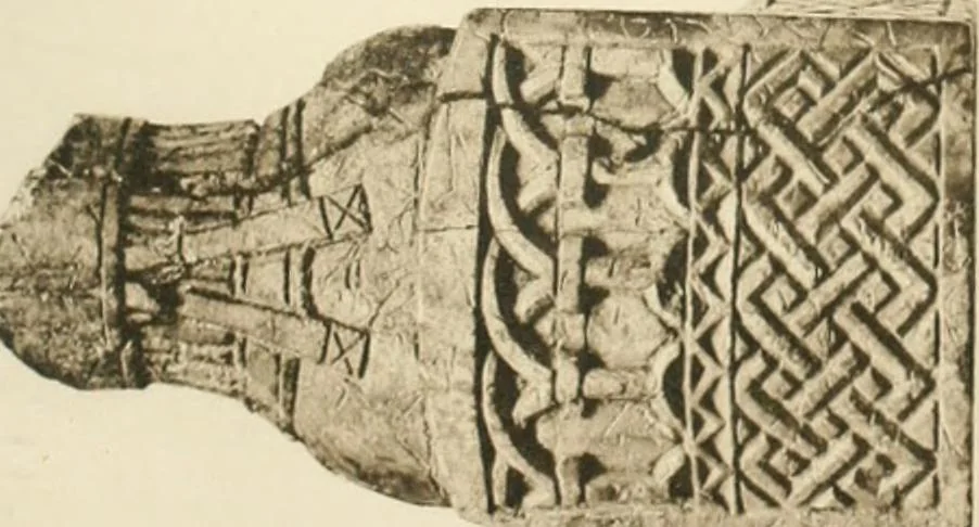 An illustration from Catalogue of the ivory carvings of the Christian era with examples of Mohammedan art and carvings in bone in the Department of British and Mediaeval Antiquities and Ethnography of the British Museum, 1909, leaf 334