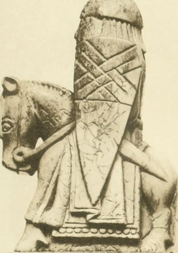 An illustration from Catalogue of the ivory carvings of the Christian era with examples of Mohammedan art and carvings in bone in the Department of British and Mediaeval Antiquities and Ethnography of the British Museum, 1909, leaf 336