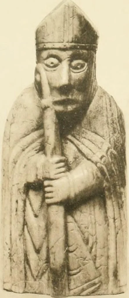 An illustration from Catalogue of the ivory carvings of the Christian era with examples of Mohammedan art and carvings in bone in the Department of British and Mediaeval Antiquities and Ethnography of the British Museum, 1909, leaf 336
