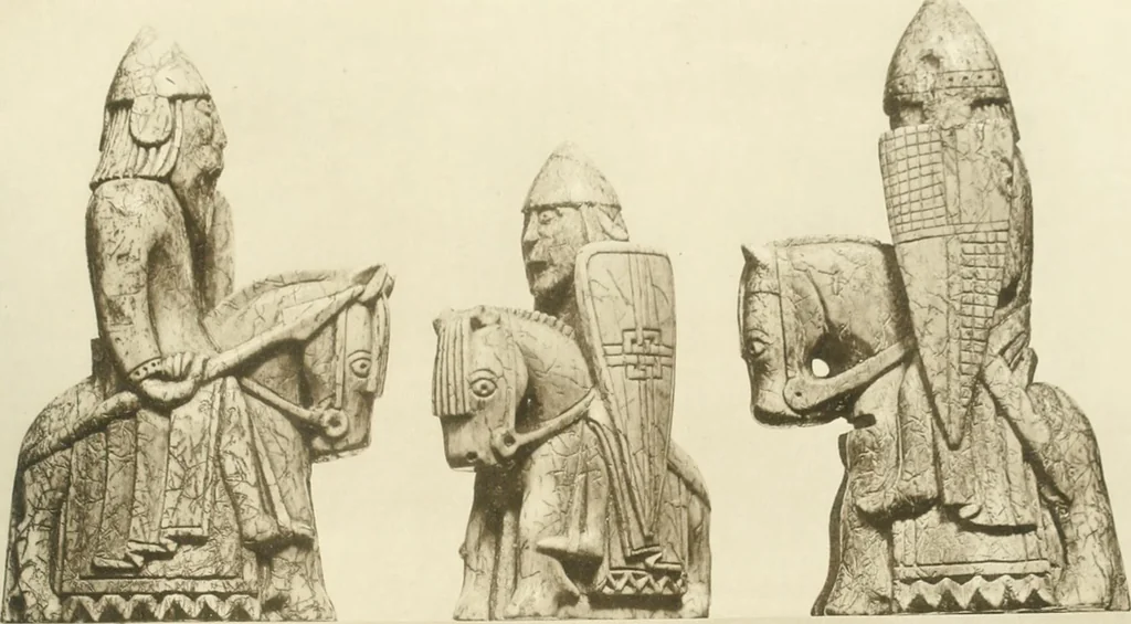 An illustration from Catalogue of the ivory carvings of the Christian era with examples of Mohammedan art and carvings in bone in the Department of British and Mediaeval Antiquities and Ethnography of the British Museum, 1909, leaf 338