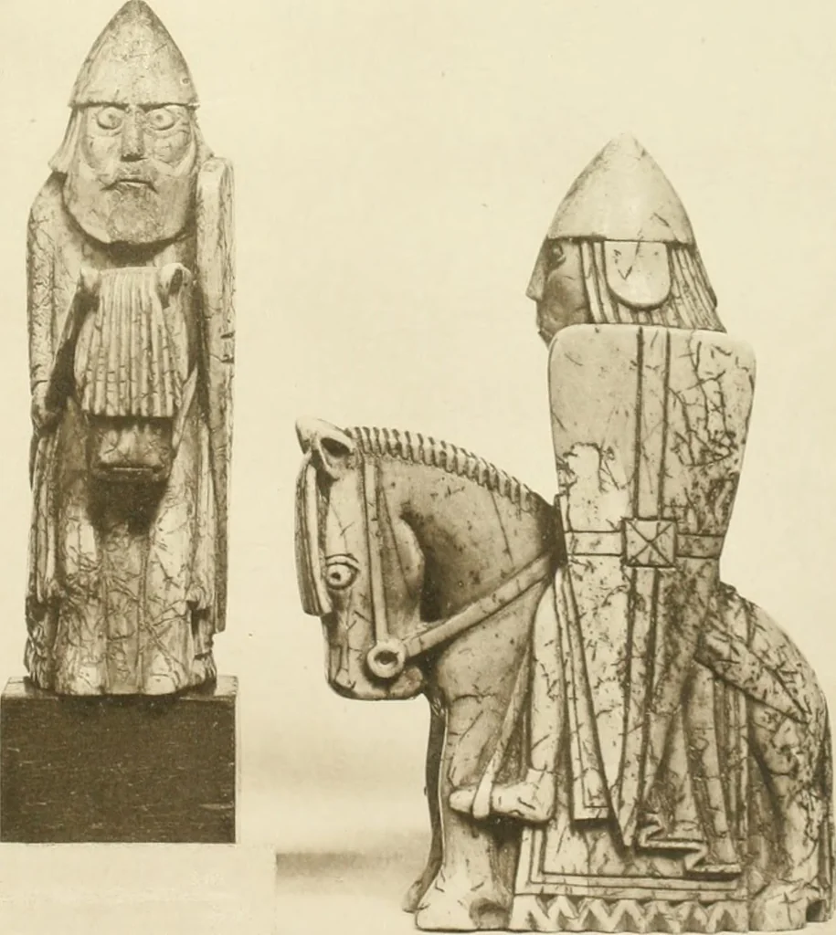 An illustration from Catalogue of the ivory carvings of the Christian era with examples of Mohammedan art and carvings in bone in the Department of British and Mediaeval Antiquities and Ethnography of the British Museum, 1909, leaf 338