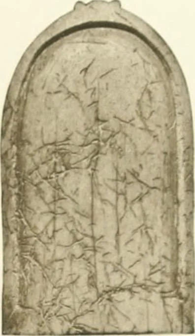 An illustration from Catalogue of the ivory carvings of the Christian era with examples of Mohammedan art and carvings in bone in the Department of British and Mediaeval Antiquities and Ethnography of the British Museum, 1909, leaf 344