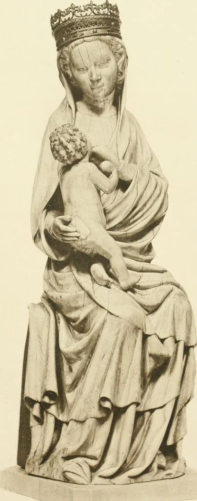 An illustration from Catalogue of the ivory carvings of the Christian era with examples of Mohammedan art and carvings in bone in the Department of British and Mediaeval Antiquities and Ethnography of the British Museum, 1909, leaf 396