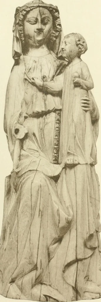 An illustration from Catalogue of the ivory carvings of the Christian era with examples of Mohammedan art and carvings in bone in the Department of British and Mediaeval Antiquities and Ethnography of the British Museum, 1909, leaf 400