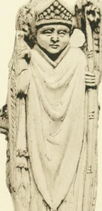 An illustration from Catalogue of the ivory carvings of the Christian era with examples of Mohammedan art and carvings in bone in the Department of British and Mediaeval Antiquities and Ethnography of the British Museum, 1909, leaf 406