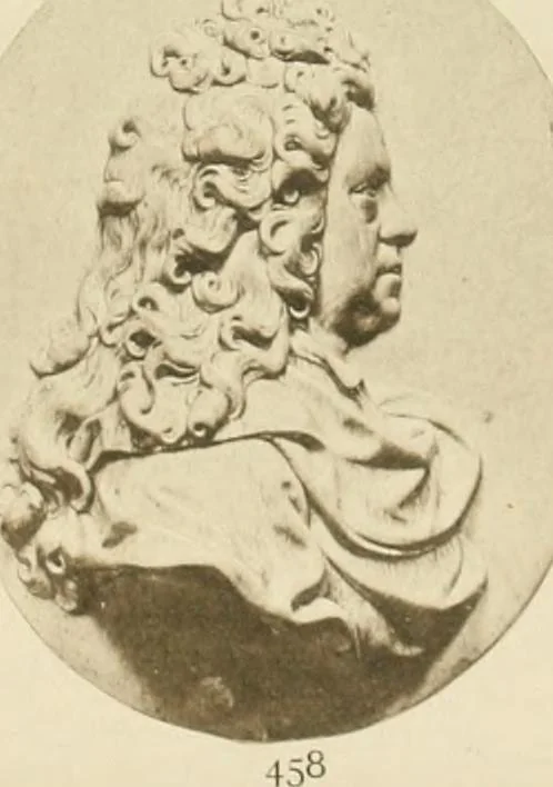 An illustration from Catalogue of the ivory carvings of the Christian era with examples of Mohammedan art and carvings in bone in the Department of British and Mediaeval Antiquities and Ethnography of the British Museum, 1909, leaf 450