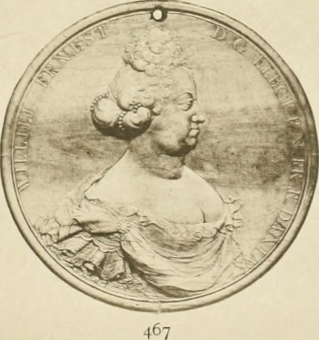 An illustration from Catalogue of the ivory carvings of the Christian era with examples of Mohammedan art and carvings in bone in the Department of British and Mediaeval Antiquities and Ethnography of the British Museum, 1909, leaf 452